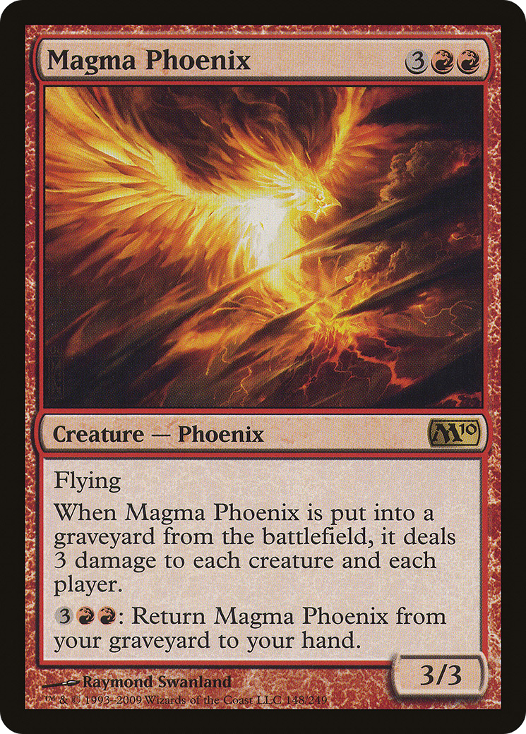 Magma Phoenix (M10-148) [Magic 2010]