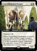 Unyielding Gatekeeper (MKM-392) [Murders at Karlov Manor]: (Extended Art) Foil