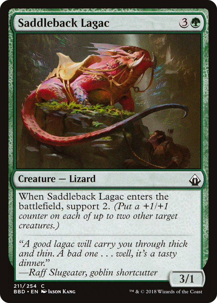 Saddleback Lagac (BBD-211) [Battlebond]
