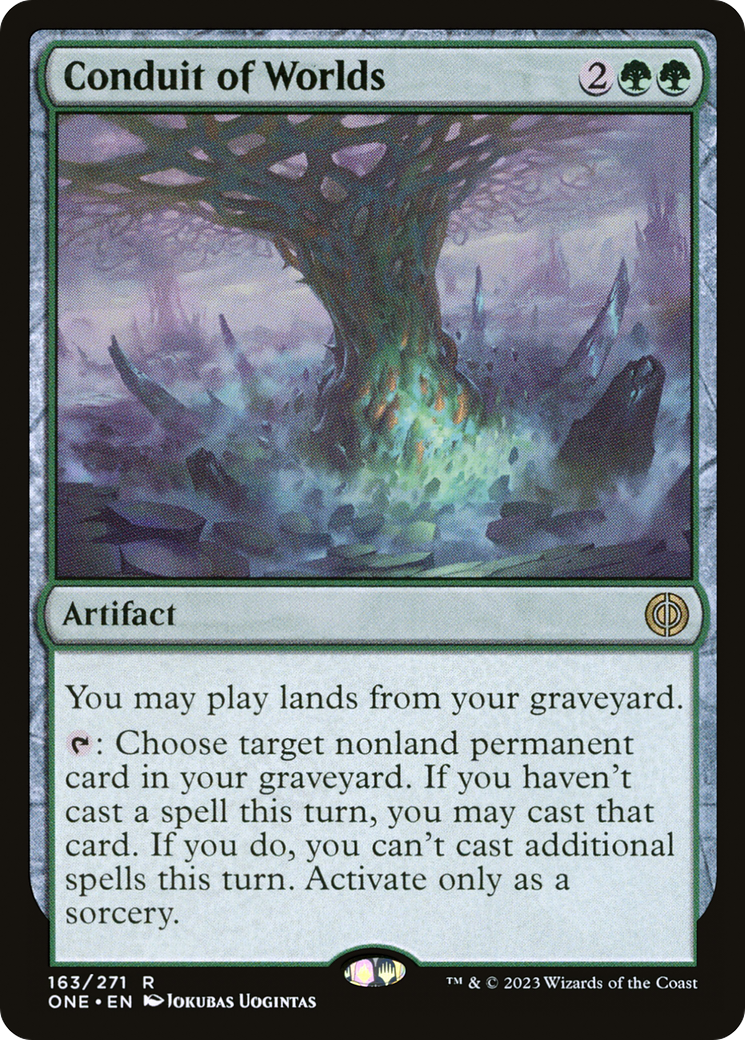 Conduit of Worlds (ONE-163) [Phyrexia: All Will Be One]