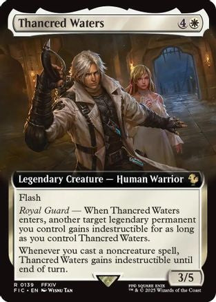 Thancred Waters (Extended Art) (FIC-139) [Commander: FINAL FANTASY]