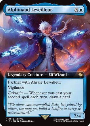 Alphinaud Leveilleur (Extended Art) (FIC-140) [Commander: FINAL FANTASY] Foil