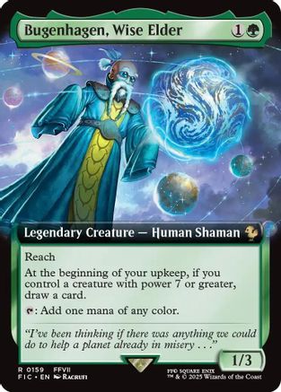 Bugenhagen, Wise Elder (Extended Art) (FIC-159) [Commander: FINAL FANTASY]