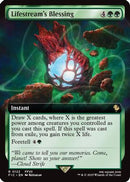 Lifestream's Blessing (Extended Art) (FIC-122) [Commander: FINAL FANTASY] Foil