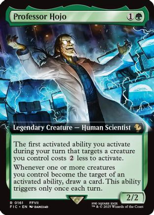 Professor Hojo (Extended Art) (FIC-161) [Commander: FINAL FANTASY] Foil