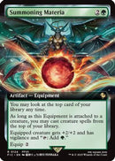 Summoning Materia (Extended Art) (FIC-124) [Commander: FINAL FANTASY] Foil