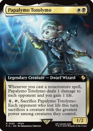 Papalymo Totolymo (Extended Art) (FIC-180) [Commander: FINAL FANTASY]