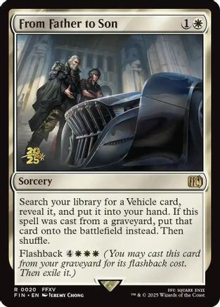 From Father to Son (PRE-020) [Prerelease Cards] Foil