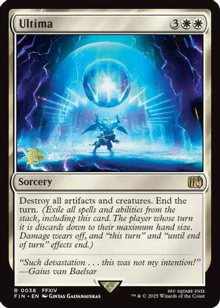 Ultima (PRE-038) [Prerelease Cards] Foil