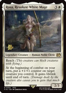 Rosa, Resolute White Mage (PRE-555) [Prerelease Cards] Foil