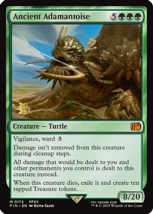 Ancient Adamantoise (PRE-172) [Prerelease Cards] Foil