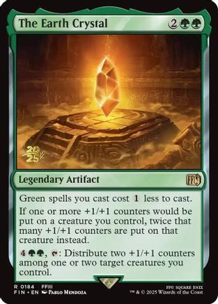 The Earth Crystal (PRE-184) [Prerelease Cards] Foil