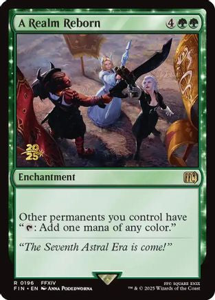 A Realm Reborn (PRE-196) [Prerelease Cards] Foil