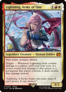 Lightning, Army of One (PRE-233) [Prerelease Cards] Foil