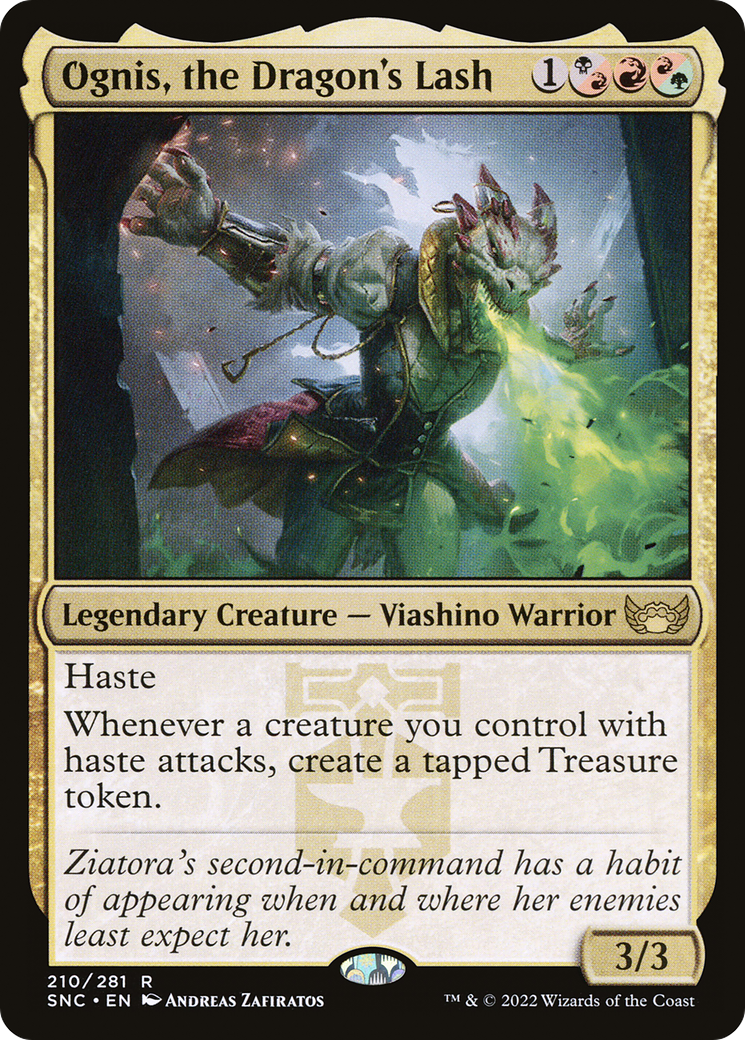 Ognis, the Dragon's Lash (SNC-210) [Streets of New Capenna]