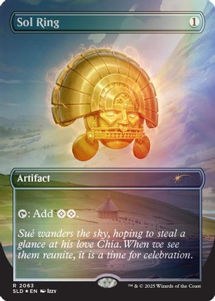Sol Ring (2063) (Rainbow Foil) (SLD-2063) [Secret Lair Drop Series] Foil