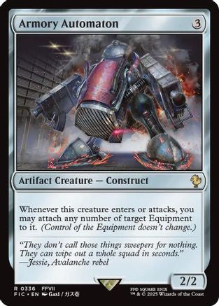 Armory Automaton (Surge Foil) (FIC-336) [Commander: FINAL FANTASY] Foil