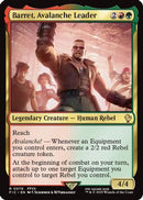 Barret, Avalanche Leader (Surge Foil) (FIC-079) [Commander: FINAL FANTASY] Foil