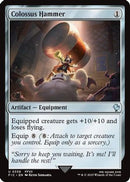 Colossus Hammer (Surge Foil) (FIC-338) [Commander: FINAL FANTASY] Foil