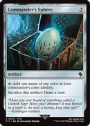 Commander's Sphere (Surge Foil) (FIC-339) [Commander: FINAL FANTASY] Foil