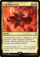 Crackling Doom (Surge Foil) (FIC-322) [Commander: FINAL FANTASY] Foil