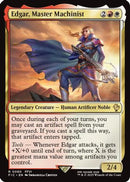 Edgar, Master Machinist (Surge Foil) (FIC-080) [Commander: FINAL FANTASY] Foil