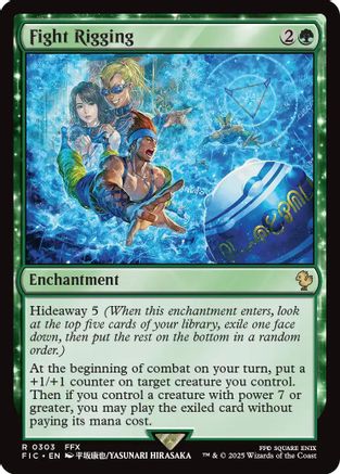 Fight Rigging (Surge Foil) (FIC-303) [Commander: FINAL FANTASY] Foil