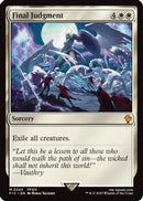 Final Judgment (Surge Foil) (FIC-243) [Commander: FINAL FANTASY] Foil