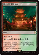 Fire-Lit Thicket (Surge Foil) (FIC-392) [Commander: FINAL FANTASY] Foil