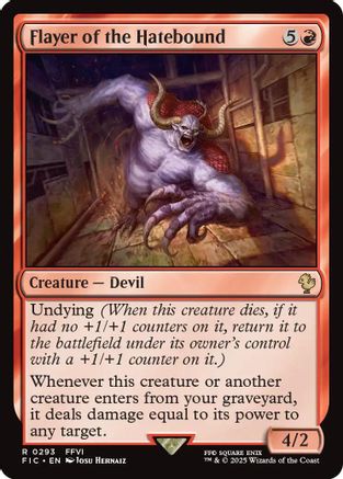 Flayer of the Hatebound (Surge Foil) (FIC-293) [Commander: FINAL FANTASY] Foil