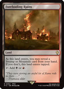 Foreboding Ruins (Surge Foil) (FIC-394) [Commander: FINAL FANTASY] Foil