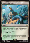 Fortified Village (Surge Foil) (FIC-396) [Commander: FINAL FANTASY] Foil