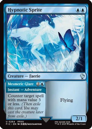 Hypnotic Sprite (Surge Foil) (FIC-264) [Commander: FINAL FANTASY] Foil