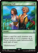 Inspiring Call (Surge Foil) (FIC-310) [Commander: FINAL FANTASY] Foil
