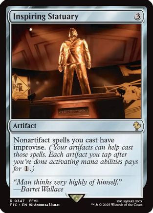 Inspiring Statuary (Surge Foil) (FIC-347) [Commander: FINAL FANTASY] Foil