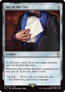Key to the City (Surge Foil) (FIC-348) [Commander: FINAL FANTASY] Foil