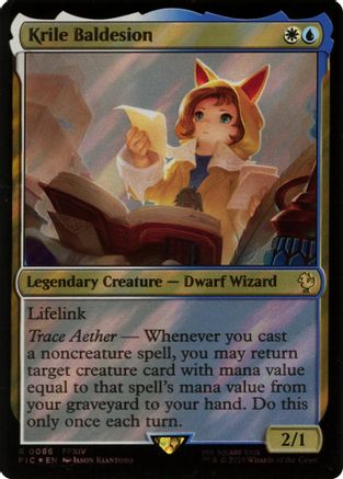 Krile Baldesion (Surge Foil) (FIC-086) [Commander: FINAL FANTASY] Foil