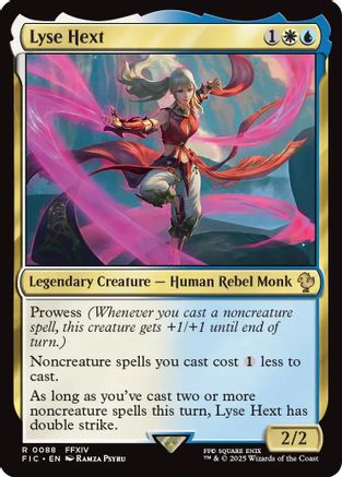 Lyse Hext (Surge Foil) (FIC-088) [Commander: FINAL FANTASY] Foil