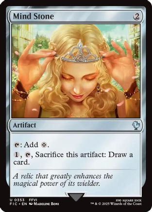 Mind Stone (Surge Foil) (FIC-353) [Commander: FINAL FANTASY] Foil