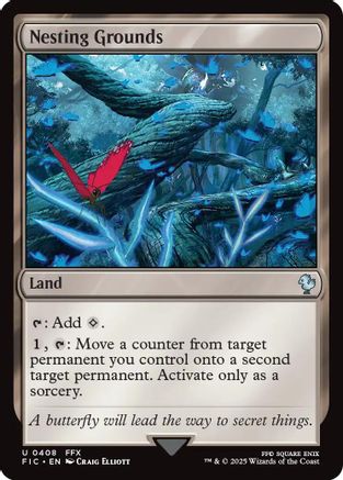Nesting Grounds (Surge Foil) (FIC-408) [Commander: FINAL FANTASY] Foil