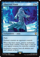 Observed Stasis (Surge Foil) (FIC-040) [Commander: FINAL FANTASY] Foil