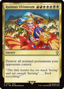 Ruinous Ultimatum (Surge Foil) (FIC-329) [Commander: FINAL FANTASY] Foil