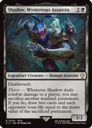 Shadow, Mysterious Assassin (Surge Foil) (FIC-050) [Commander: FINAL FANTASY] Foil