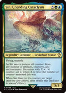 Sin, Unending Cataclysm (Surge Foil) (FIC-095) [Commander: FINAL FANTASY] Foil