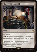 Slayers' Stronghold (Surge Foil) (FIC-424) [Commander: FINAL FANTASY] Foil