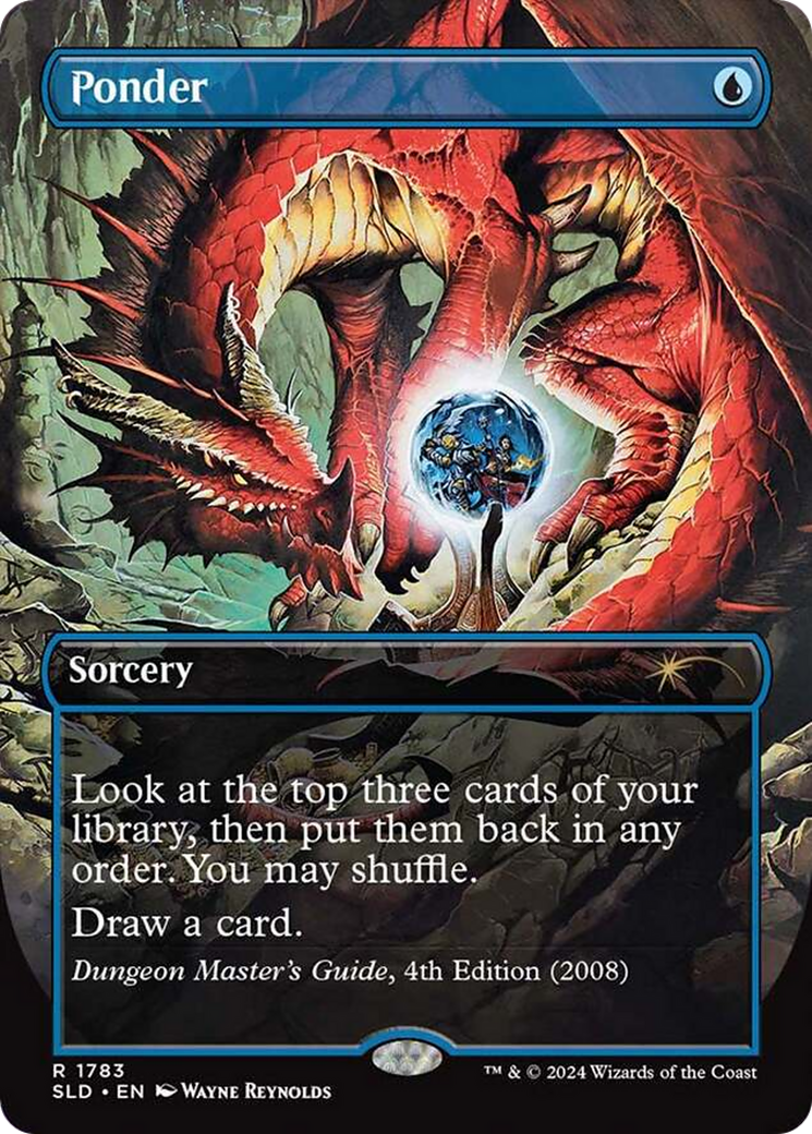 Ponder (SLD-1783) [Secret Lair Drop] (Borderless)