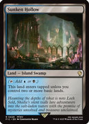 Sunken Hollow (Surge Foil) (FIC-429) [Commander: FINAL FANTASY] Foil