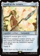 Sword of the Animist (Surge Foil) (FIC-362) [Commander: FINAL FANTASY] Foil