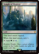 Temple of Mystery (Surge Foil) (FIC-436) [Commander: FINAL FANTASY] Foil