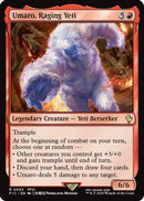 Umaro, Raging Yeti (Surge Foil) (FIC-063) [Commander: FINAL FANTASY] Foil